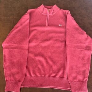 Vineyard Vines Red/Pink Sweater Mens Large